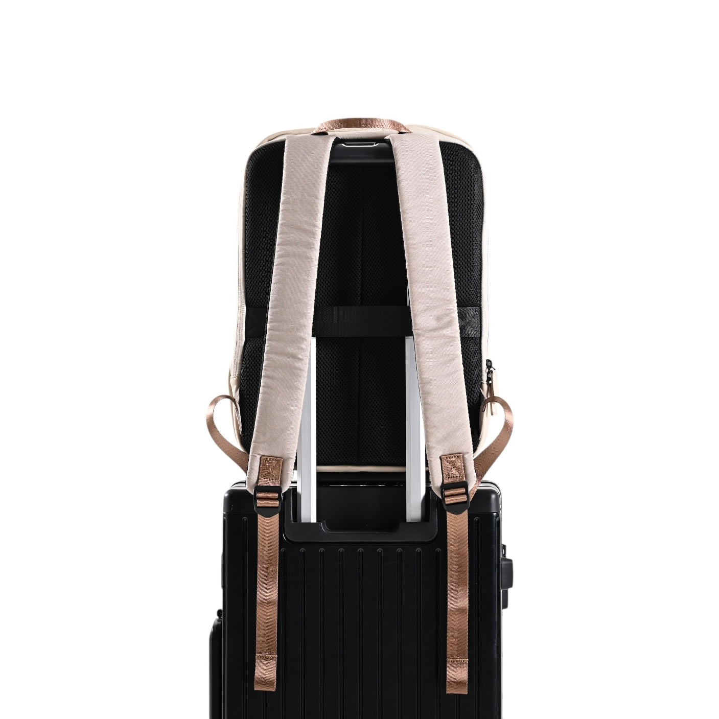 Como Backpack Beige - protective bag sleeve included
