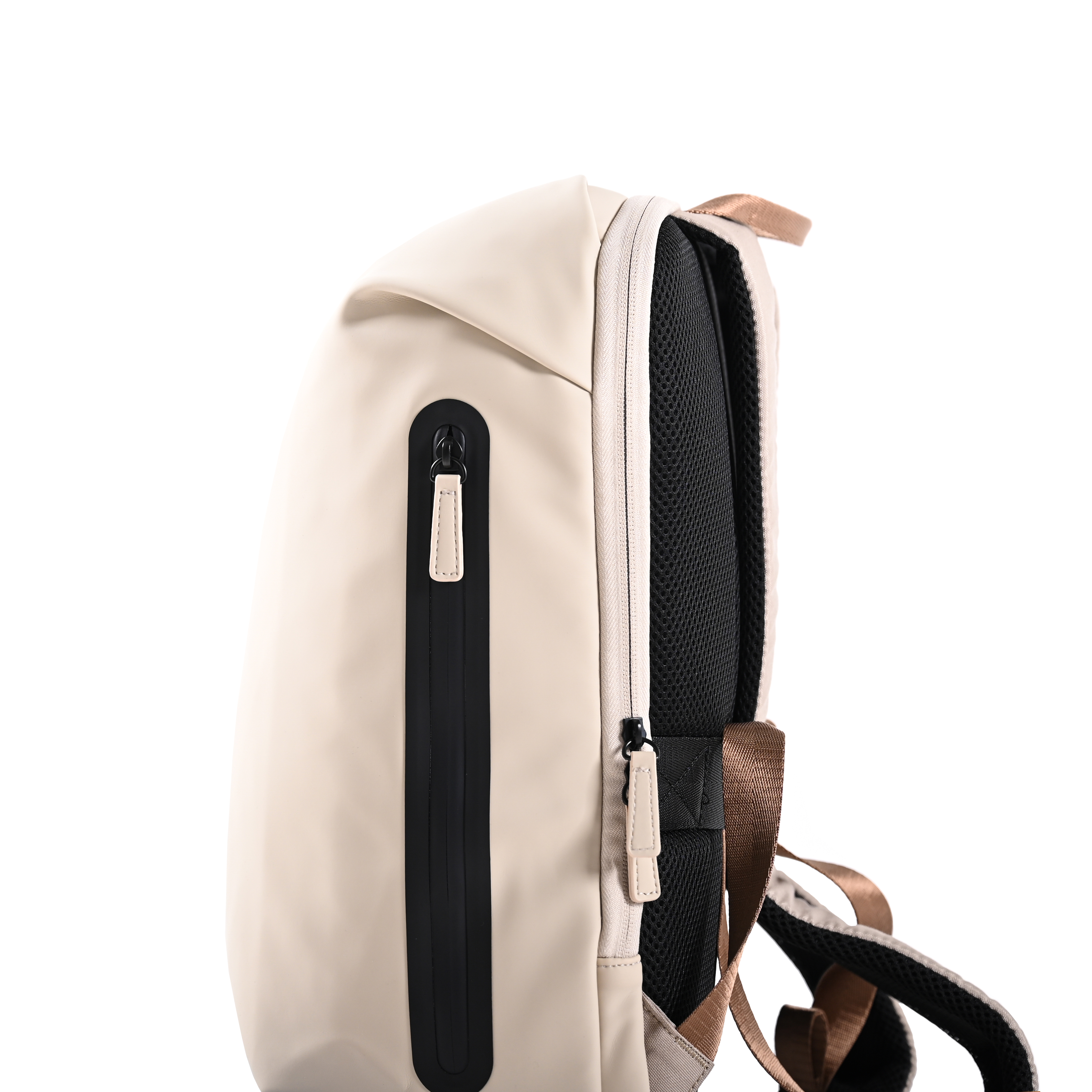 Como Backpack Beige - side view