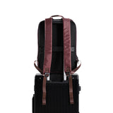 Como Backpack Burgundy - protective bag sleeve included
