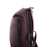 Como Backpack Burgundy - side view