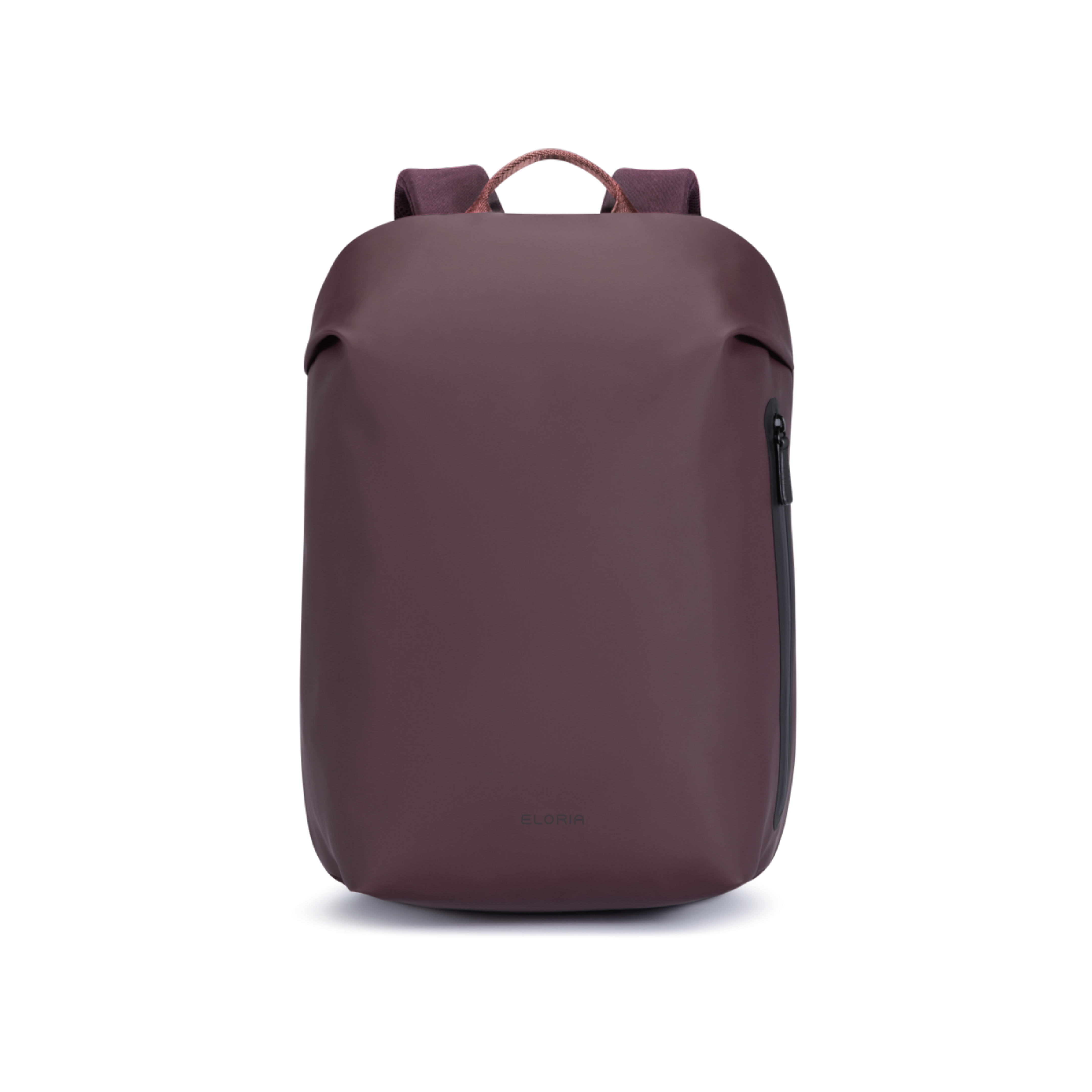 Como Backpack Burgundy - product front view